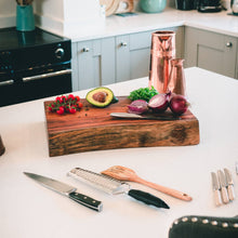 Load image into Gallery viewer, Live Edge Pyman Chopping Board, Butchers Block, Large Slab Chopping Board