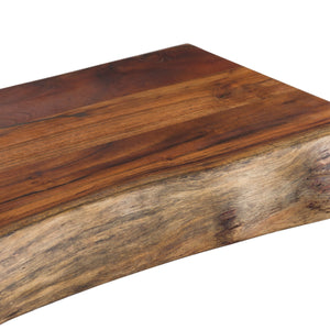 Live Edge Pyman Chopping Board, Butchers Block, Large Slab Chopping Board