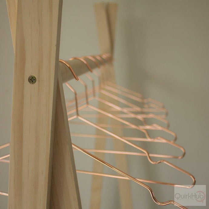 Copper Clothes Hangers, Copper Wire Coat Hangers By QuirkHub