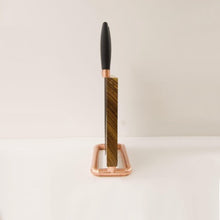 Load image into Gallery viewer, QuirkHub &#39;Zeb&#39; Magnetic Copper Base Knife Stand Kitchen Storage QuirkHub