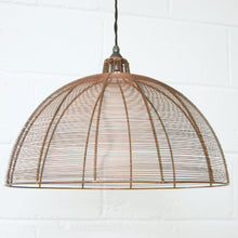 Load image into Gallery viewer, Large Antique Copper Wire Light Shade Lighting By QuirkHub